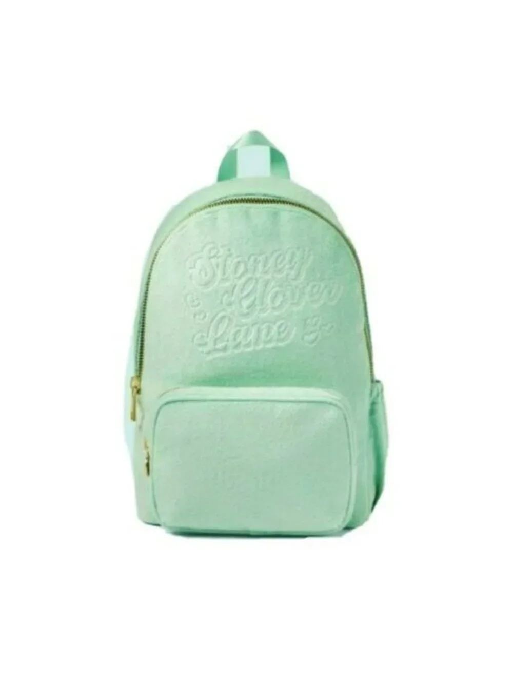 Stoney Clover Lane x Target Terry Cloth Embossed Backpack Light Green 15.75